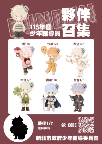 【新北市政府少年輔導委員會115年公開甄選公告】徵件至9月11日截止